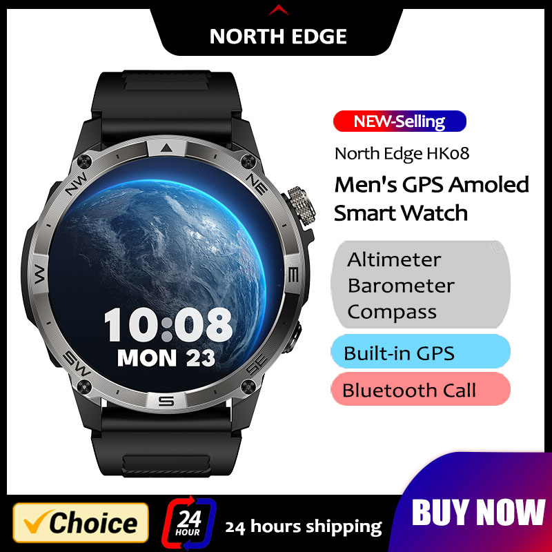 Gps Running Watch - NORTH EDGE GPS sportowy inteligentny zegarek