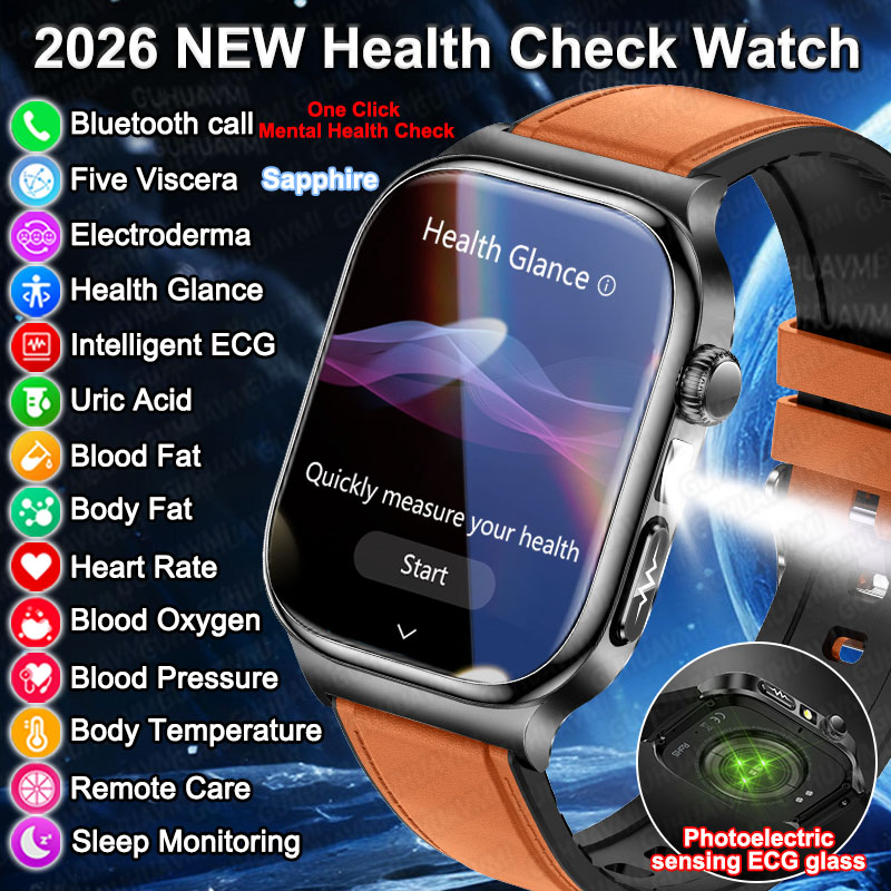 Gps Running Watch - Inteligentny zegarek 2026 z precyzyjną diagnostyką,