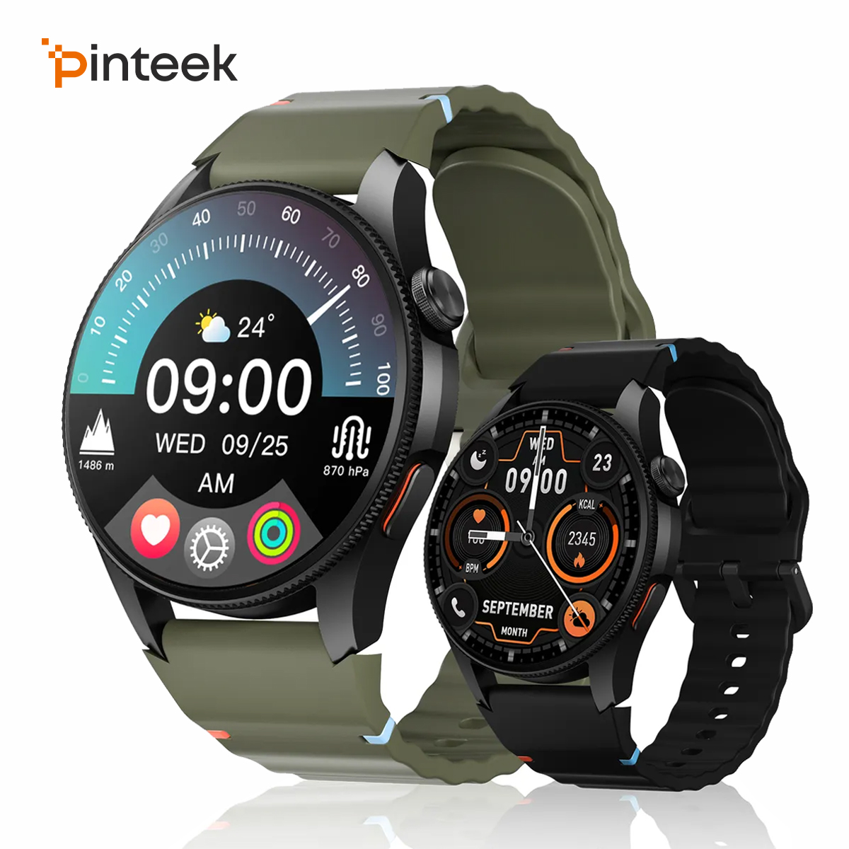 Gps Running Watch - Aurafit G12 Smart Watch: ekran dotykowy