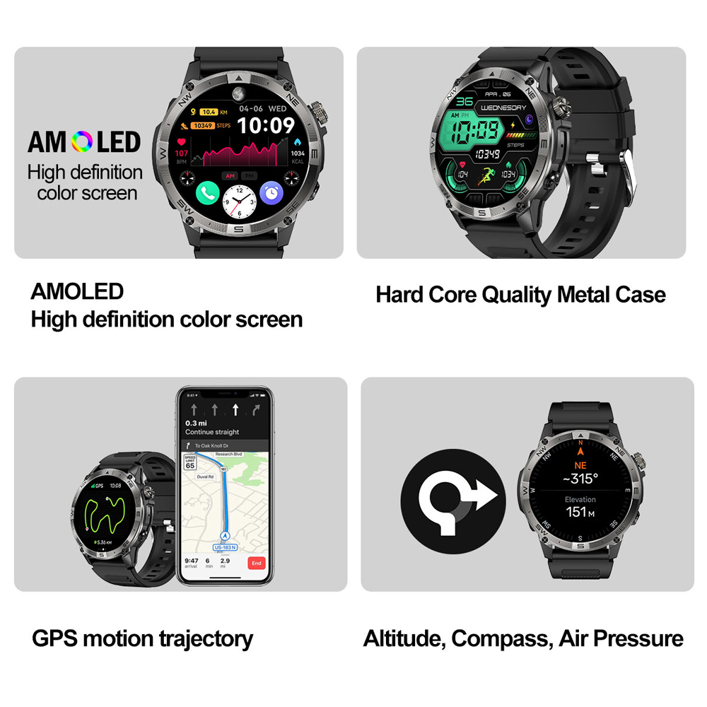NORTH EDGE GPS sportowy inteli – Gps Running Watch recenzja i cena
