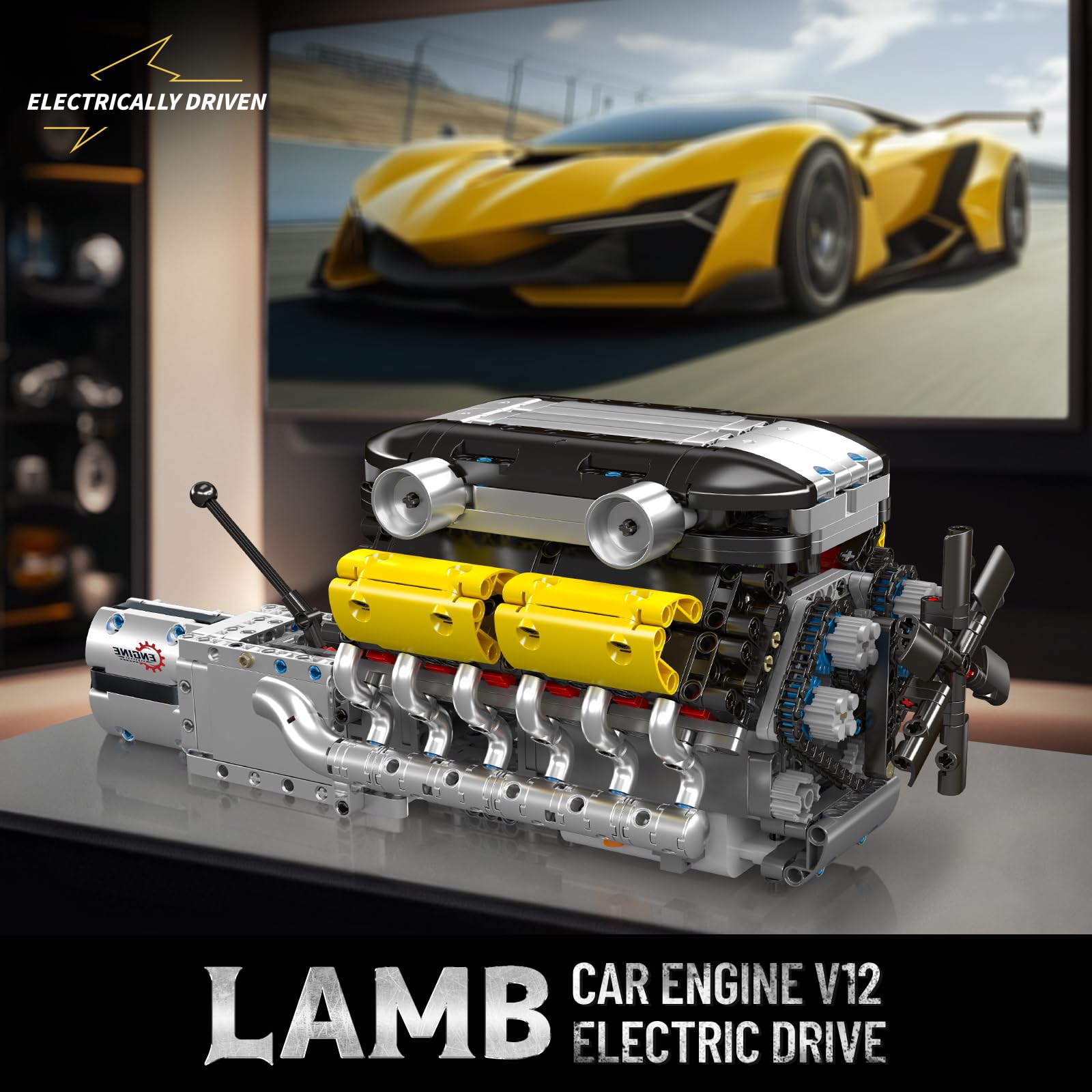 Zestaw modelu silnika V12, któ – Running Gear Engine recenzja i cena