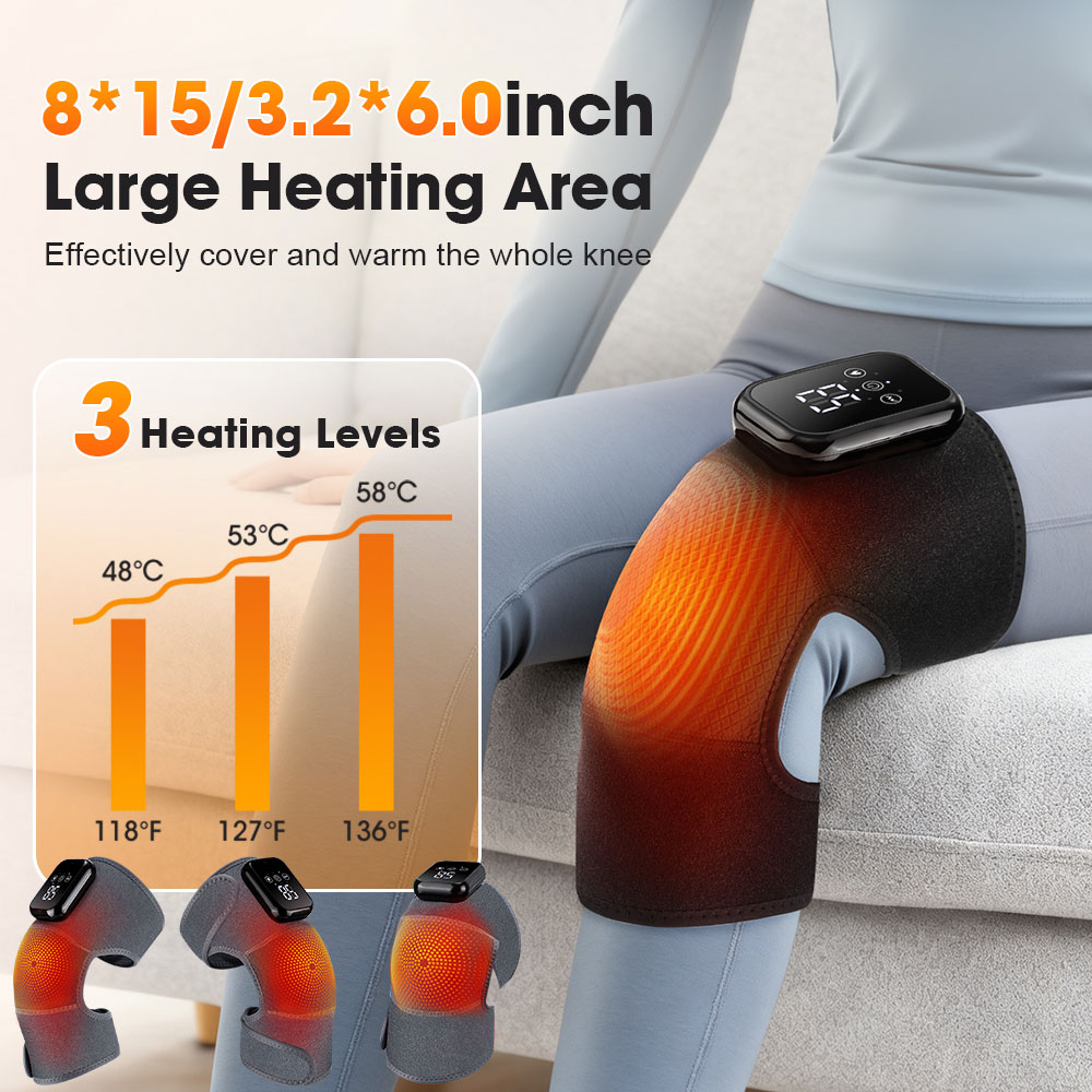 Elektryczny masażer kolan z fu – Knee Support Brace recenzja i cena