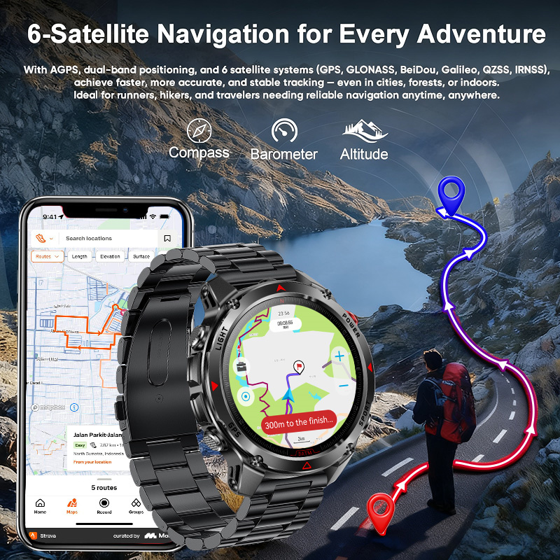 Smartwatch T-Rex 3 Pro o stopn – Gps Running Watch recenzja i cena