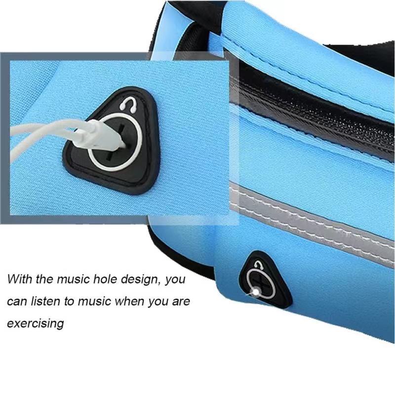 Etui do biegania Pas biodrowy  – Running Gear Belt recenzja i cena
