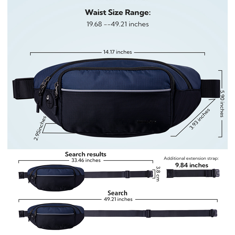 WATERFLY Fanny Pack Waist Bag  – Running Zwift recenzja i cena