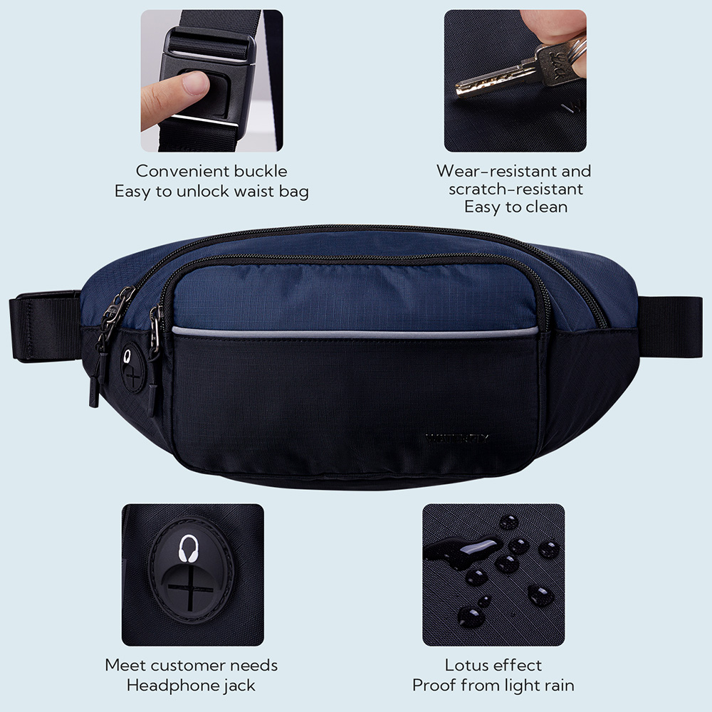 WATERFLY Fanny Pack Waist Bag  – Running Zwift recenzja i cena