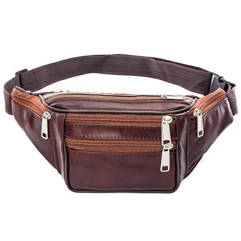 Skórzana męska torba biodrowa  – Running Gear Belt recenzja i cena